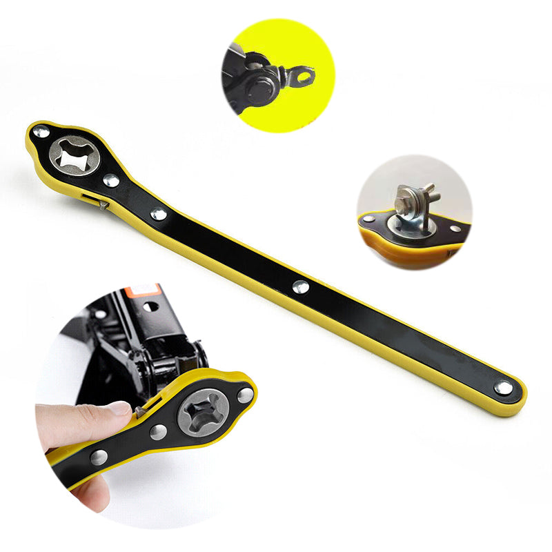 Car Jack Ratchet Wrench Labor-Saving Wheel Hand Crank Tool