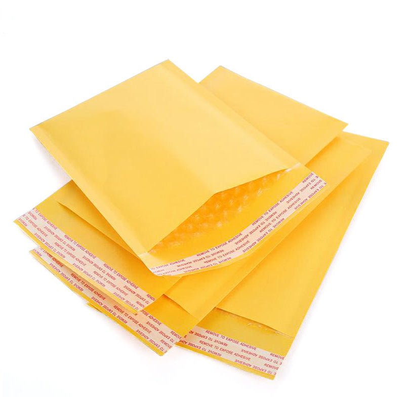 25PCS Yellow Poly Bubble Mailers Multi Size Padded Bags