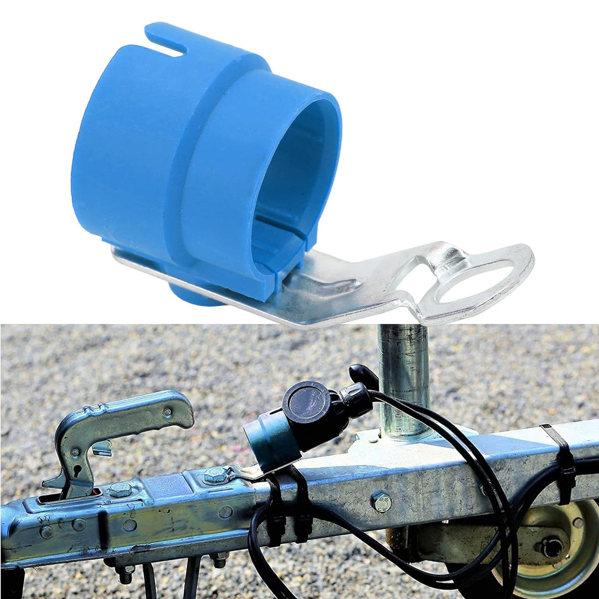 2PCS Blue Trailer Connector Retainer for Trucks