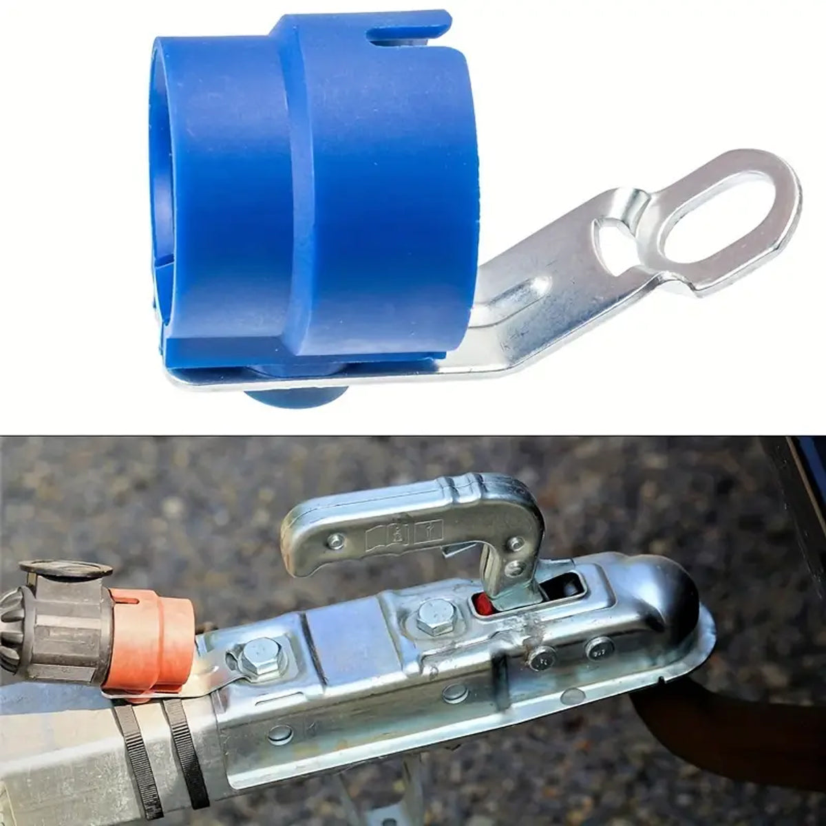 2PCS Blue Trailer Connector Retainer for Trucks