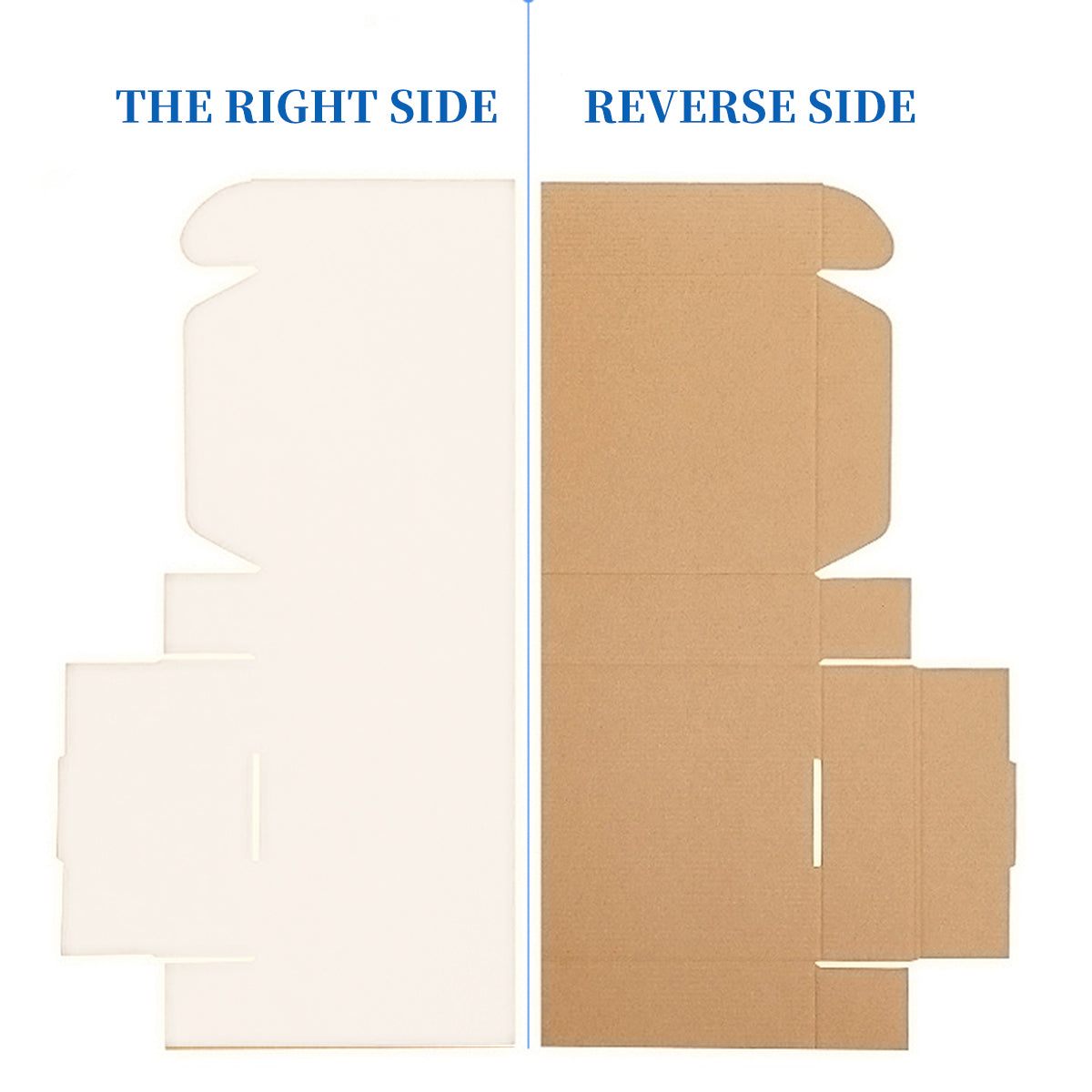 Rectangular Cardboard Boxes 3-Layer 20PCS Shipping Carton