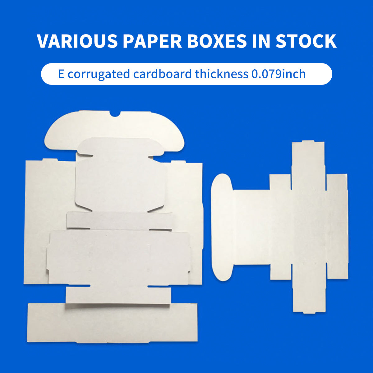 Rectangular Cardboard Boxes 3-Layer 20PCS Shipping Carton