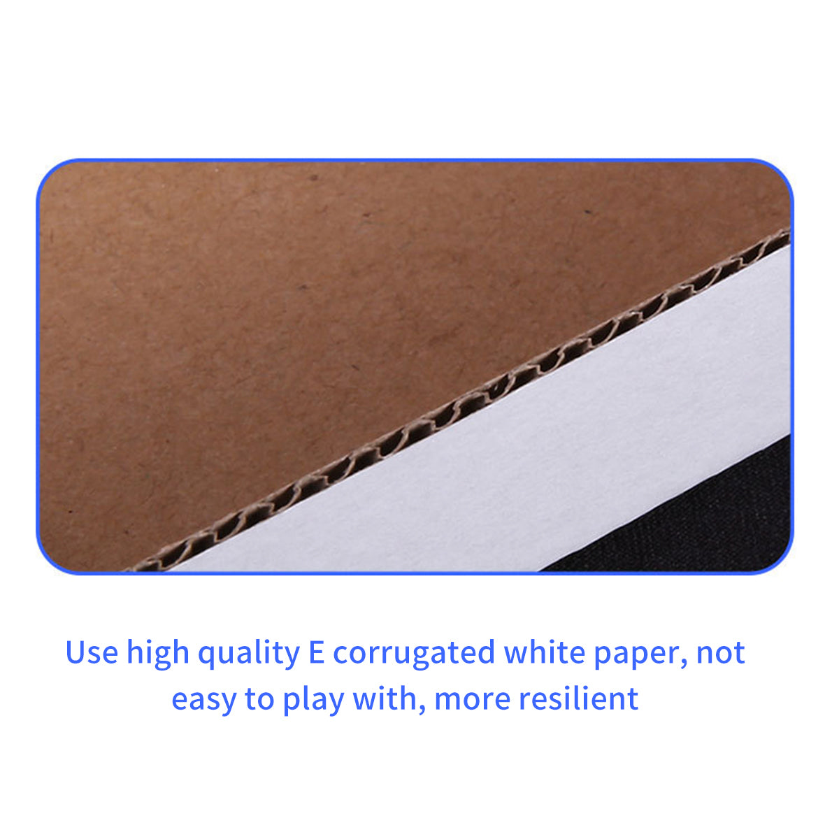 Rectangular Cardboard Boxes 3-Layer 20PCS Shipping Carton
