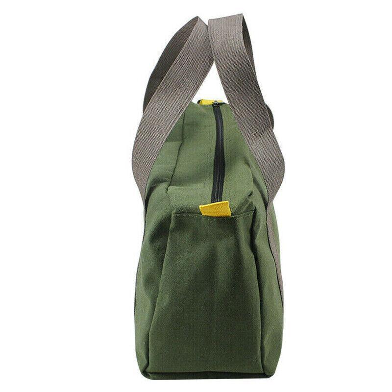 Waterproof Canvas Tool Bag S/M/L Portable Heavy Duty Storage