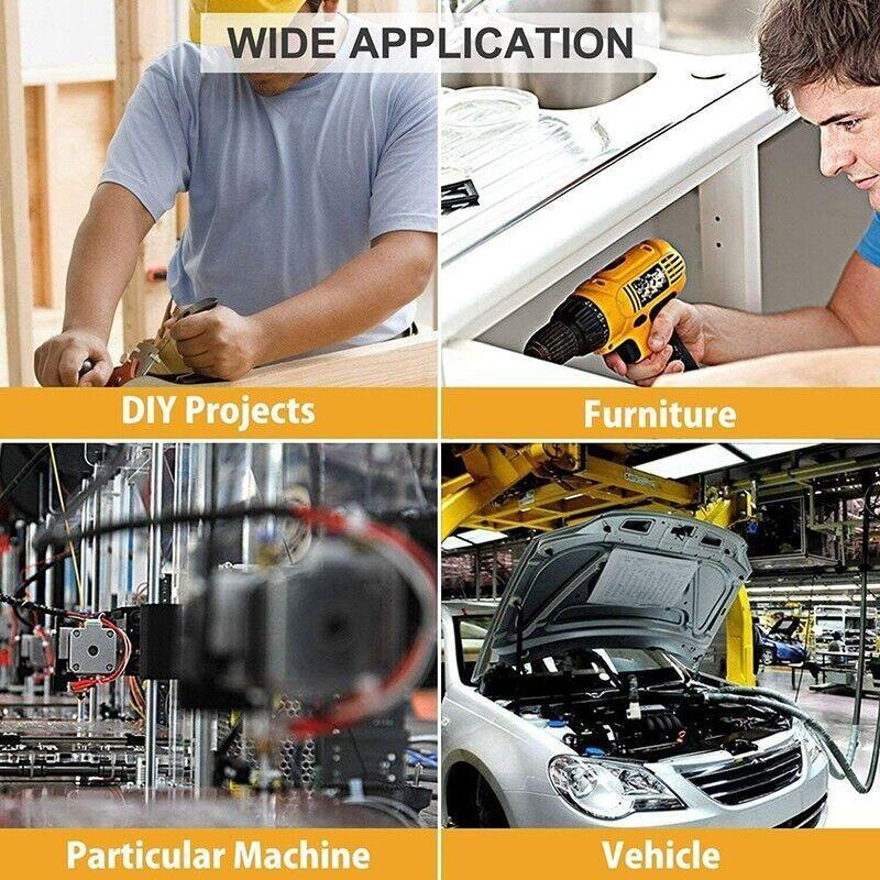 M3 M4 M5 500PCS Stainless Steel Hex Socket Screw Nut Set