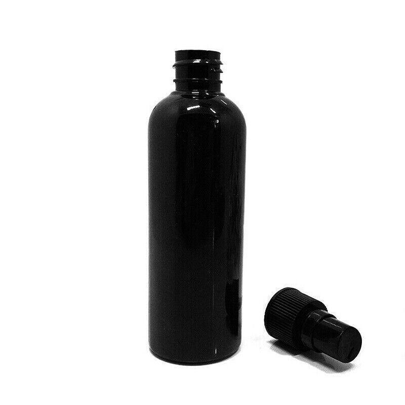 20pcs Plastic Spray Bottles 100ml Empty Fine Mist Atomizer Black