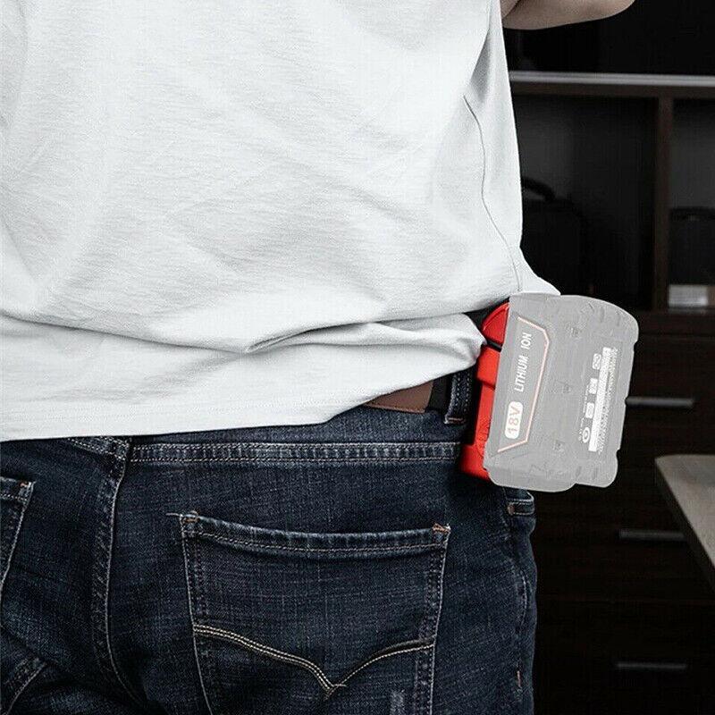 5Pcs Milwaukee M18 18V Battery Mount Holder Stand Organizer