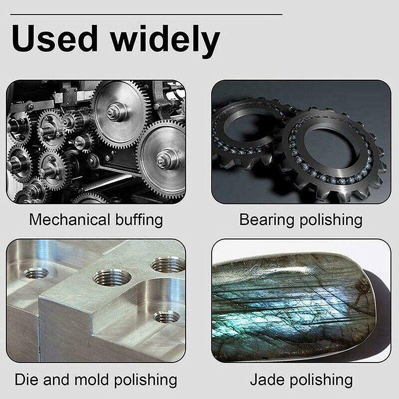 10PCS Chainsaw Sharpener Burr Grinding Stones 4mm / 4.8mm / 5.5mm