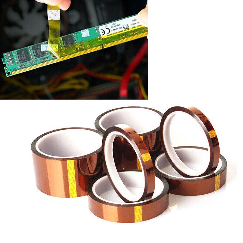 33M Kapton Tape 5-25mm High Temp Heat Resistant Polyimide
