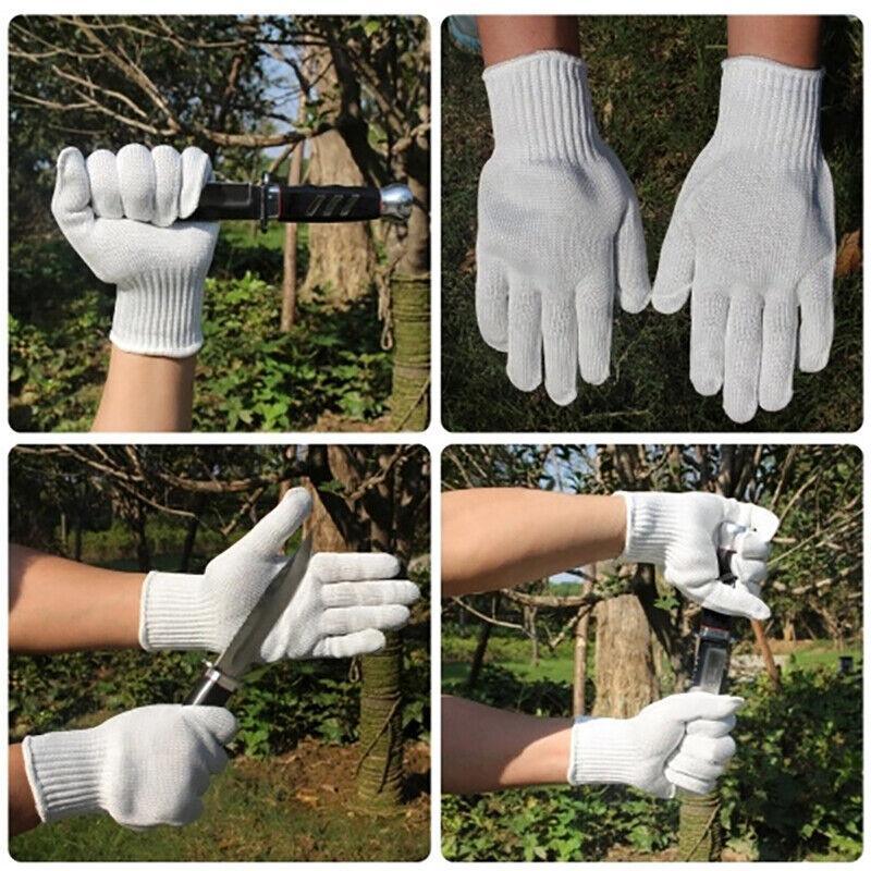 Anti Cutting Gloves Cut Resistant Level 5 Kitchen Butcher Protection Medium