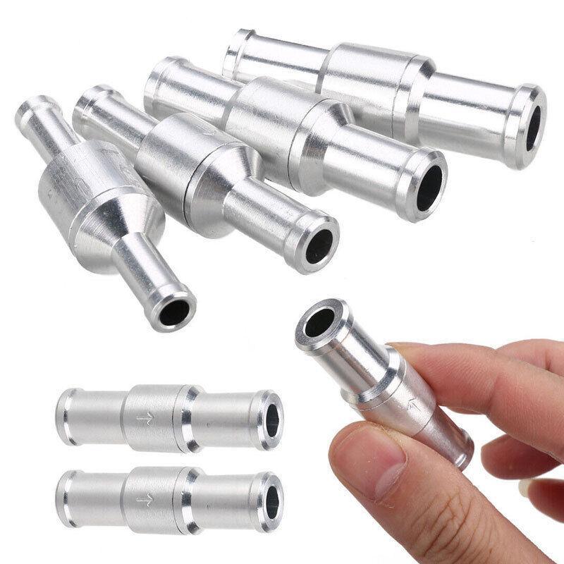 2X 6 8 10 12mm Aluminum One Way Fuel Non Return Check Valve