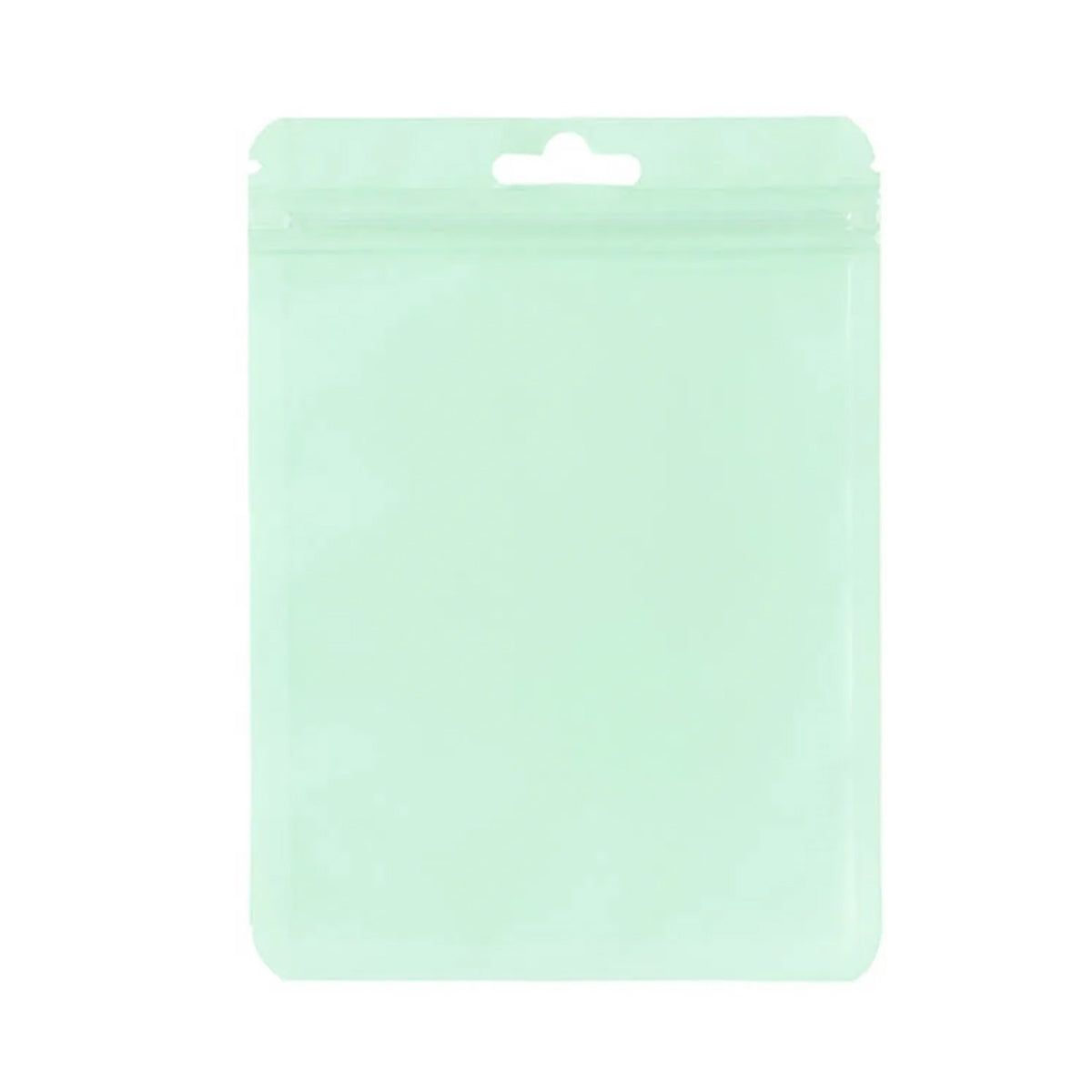 100pcs Macaron Colour Zip Lock Bags Transparent Storage Pouches