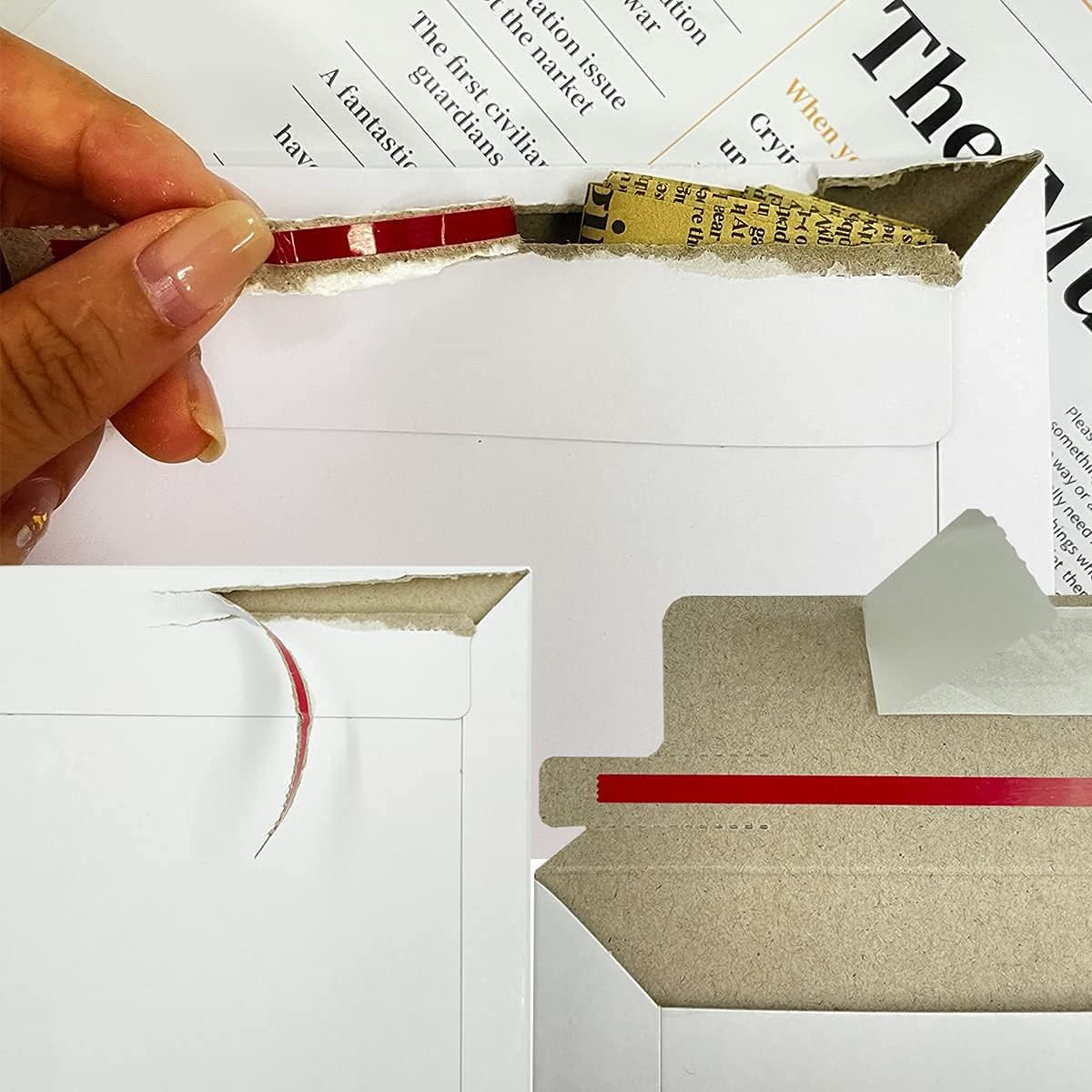 Card Mailer Envelopes 300gsm White 160x240mm C5 A5 Size