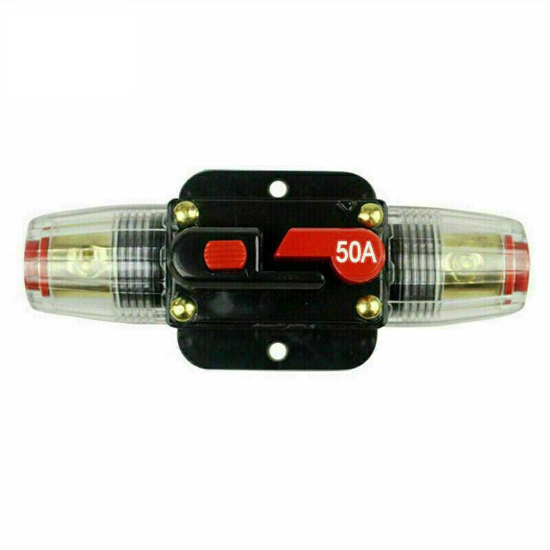 20–150A Waterproof Circuit Breaker Manual Reset 12V/24V