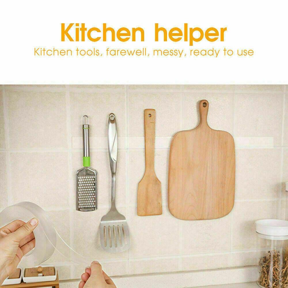 Double Sided Nano Tape Clear Traceless Invisible Gel Anti-Slip Adhesive