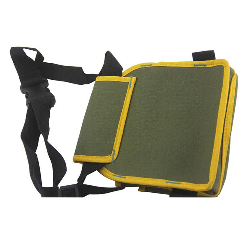 Electrician Waist Tool Bag Canvas Pouch with Multiple Pockets for Warehouse Use