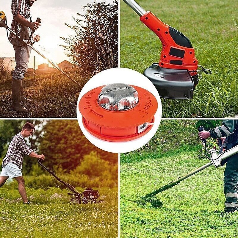 Twister Bump Feed Trimmer Head M10 Thread for Brush Cutters