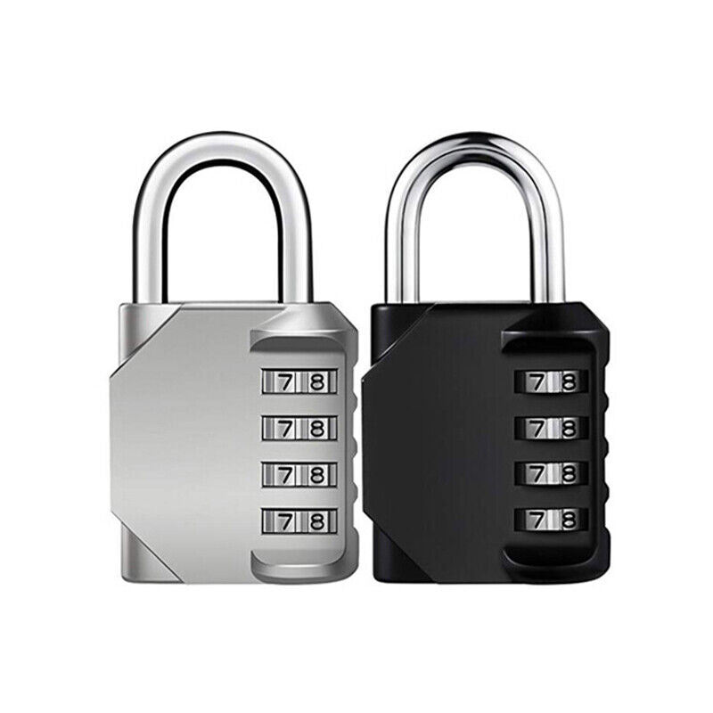 4 Digit Waterproof Combination Padlock for Gate Locker Outdoor