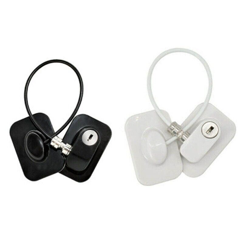 Refrigerator Lock with Keys Safety Cabinet Drawer Door Window Latch
