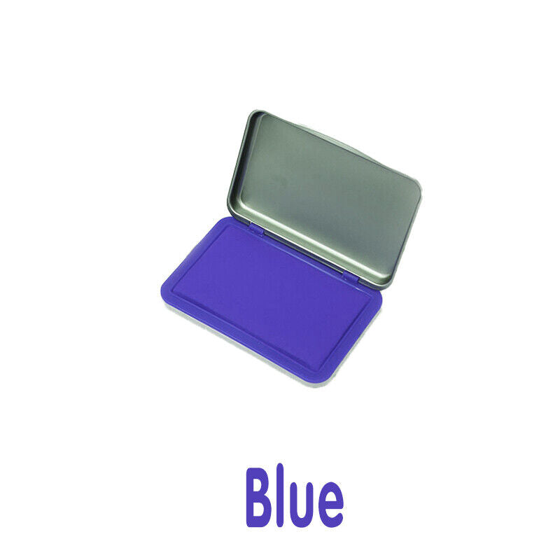 Non-Toxic Ink Pad for Rubber Stamps Fingerprint Craft Office Use