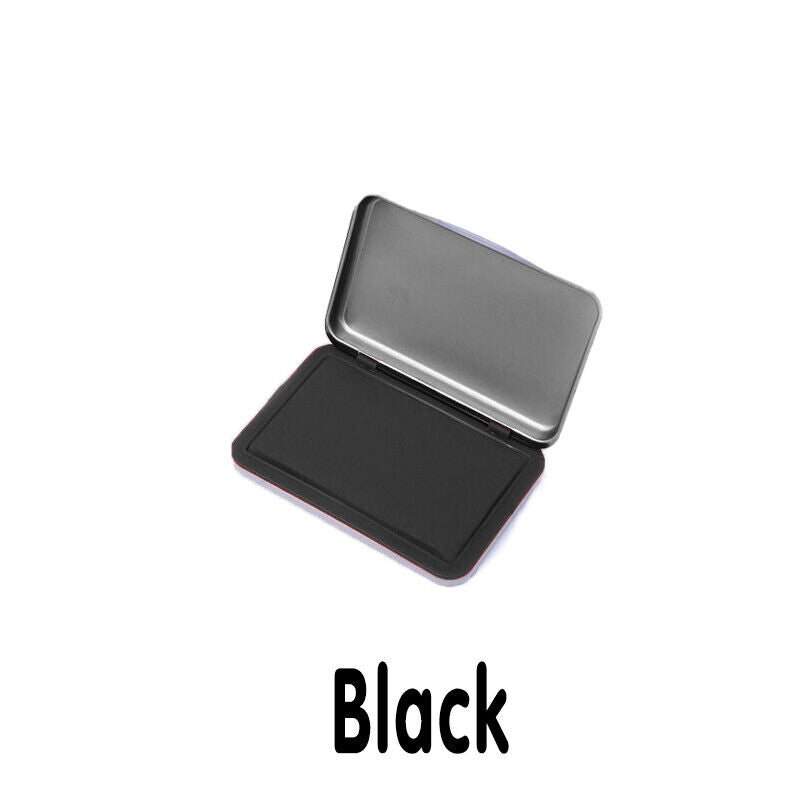 Non-Toxic Ink Pad for Rubber Stamps Fingerprint Craft Office Use