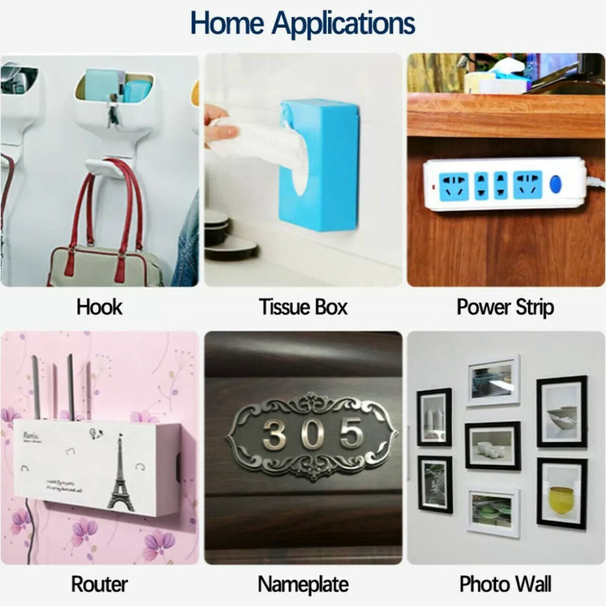 Vehicle 3M Double Sided Super Sticky Strong Adhesive Roll Tape