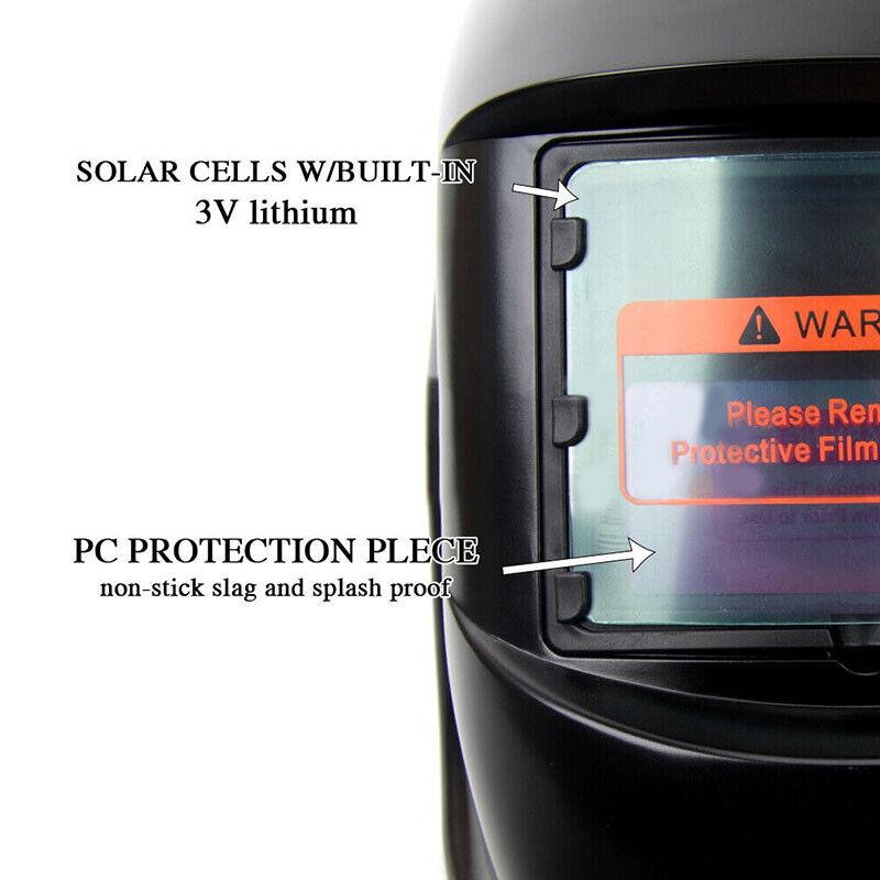 Auto Darkening Solar Welding Helmet Mask Arc Tig Mig Skull Welder