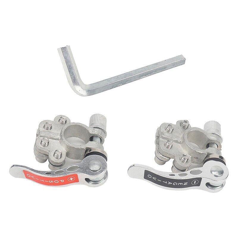 2x 12V 4Way Car Battery Terminal Connectors Clamp