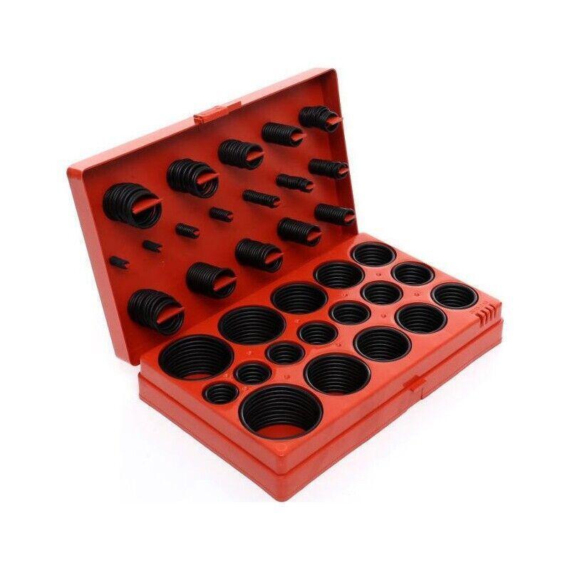 419PCS Rubber O-Ring Kit Metric Grommet Seal Assortment for Plumbing Garage