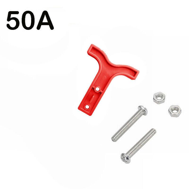 10x Red T Bar Handle for Anderson Plug Connectors 50AMP 12-24V