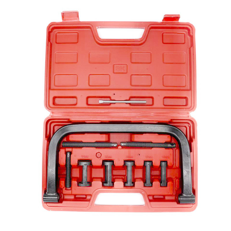 Valve Spring Compressor Tool Kit Car Motorcycle Engine Removal Installer