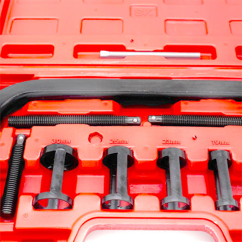 Valve Spring Compressor Tool Kit Car Motorcycle Engine Removal Installer