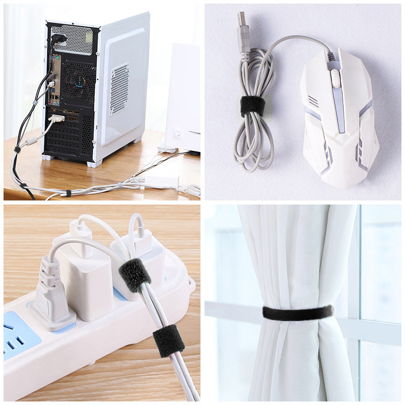 10 20 50M Hook Loop Heavy Duty Strap Reusable Cable Ties Grip