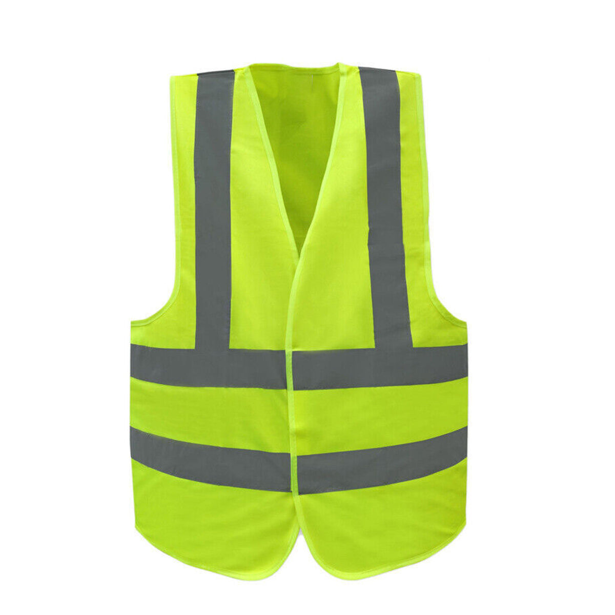 Safety Vest Reflective Tape Yellow Orange Day Workware Night High Visibility