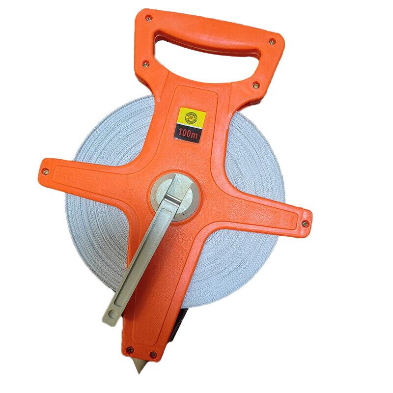 Fiberglass Tape Measure 30M 50M 100M Long Distance Measuring Reel
