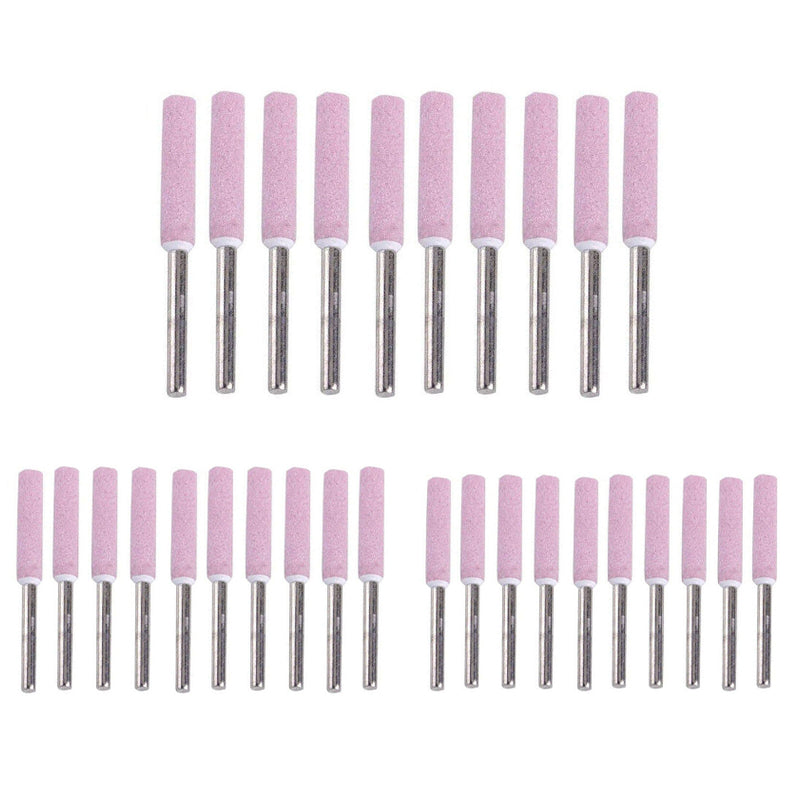10PCS Chainsaw Sharpener Burr Grinding Stones 4mm / 4.8mm / 5.5mm