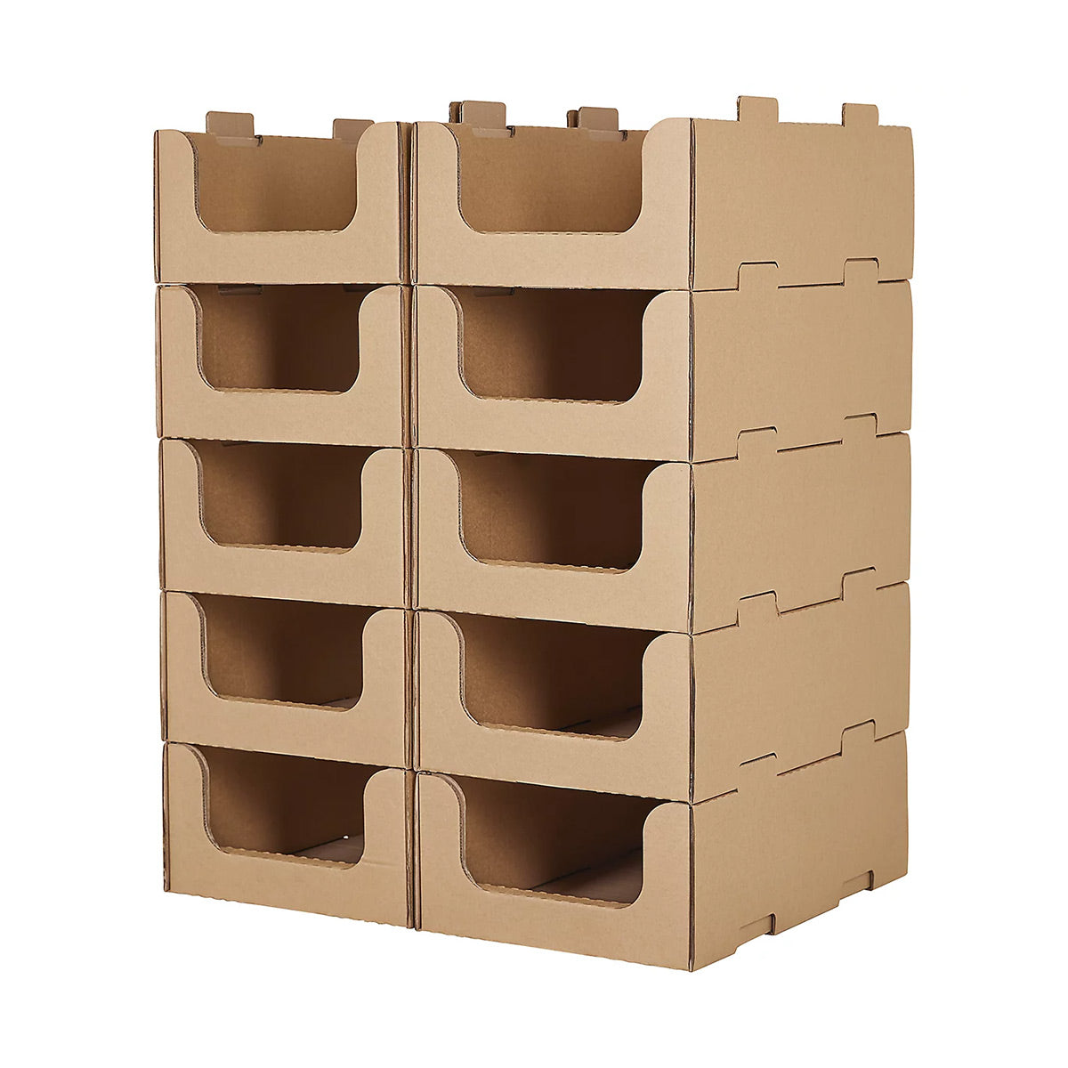 Cardboard Bins for Warehouse Storage & Picking | 4Warehouse