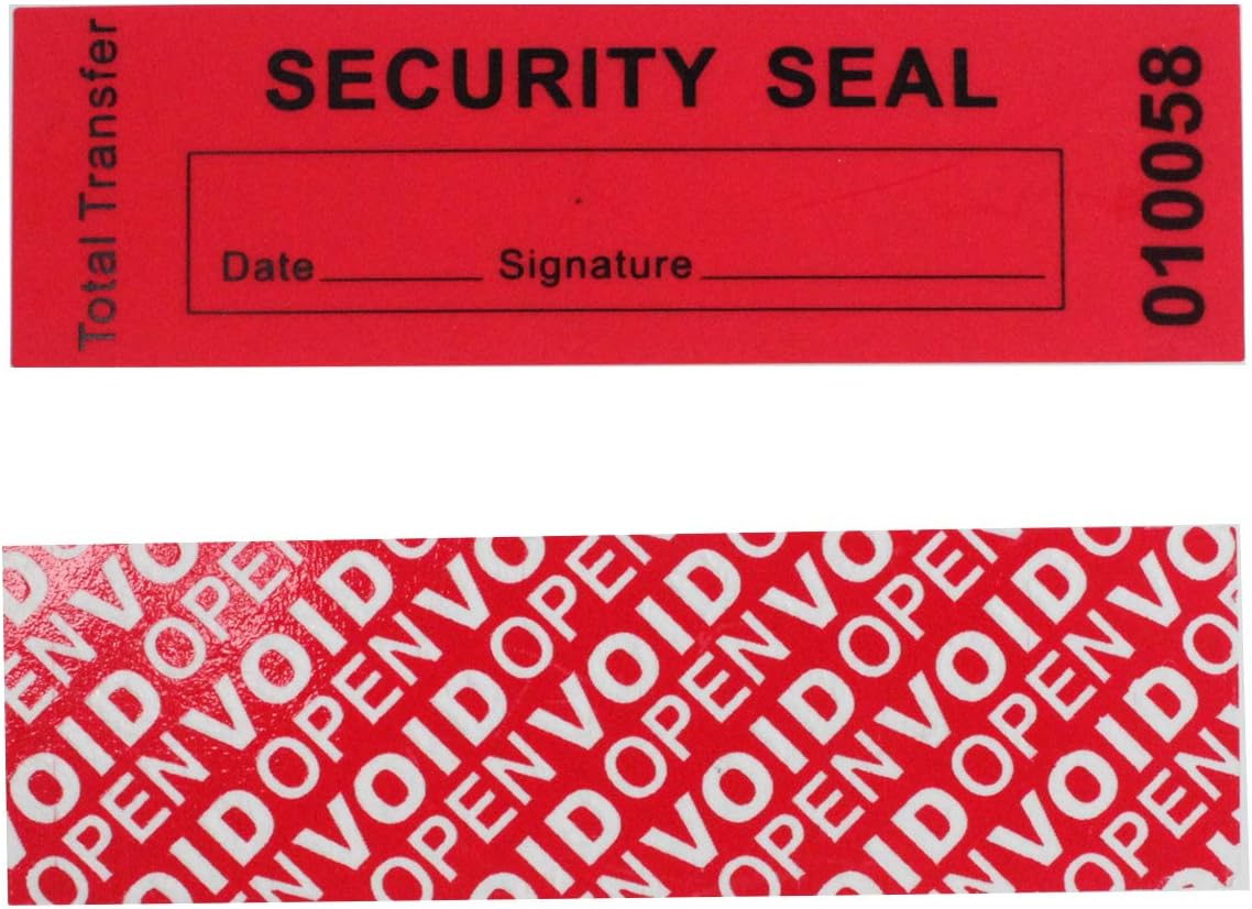 Security Cleared Sticker Tamper-Evident Security Stickers for Packaging | 4Warehouse