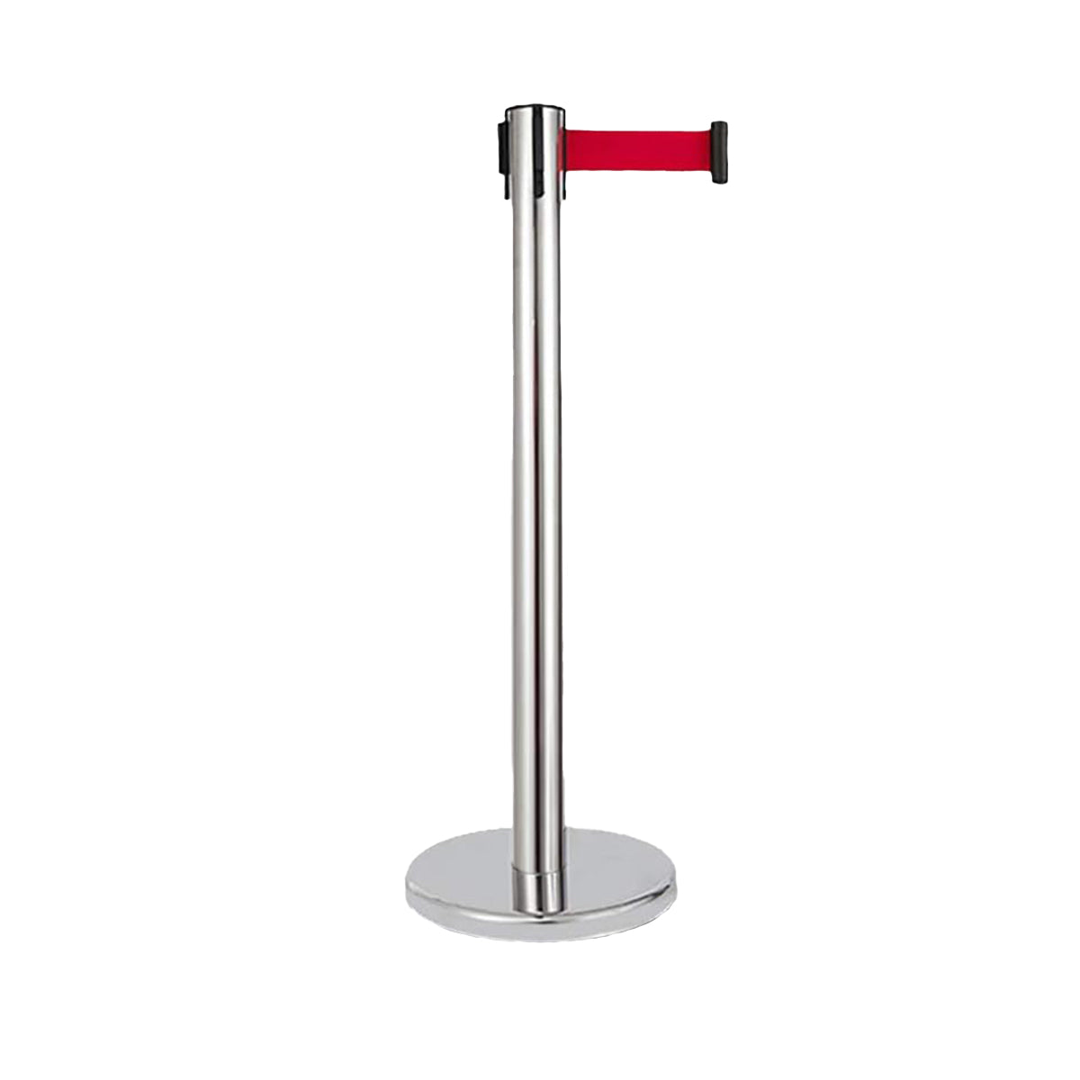 2M Retractable Isolation Barrier Belt Post Anti-Slip Waterproof