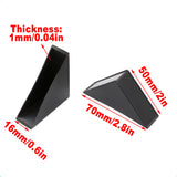 100PCS Plastic Right Angle Corner Protectors for Furniture Frames Cabinets