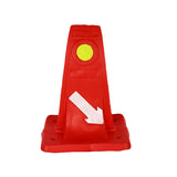 Traffic Divider Safety Cone Reflective Road Construction Warning Marker