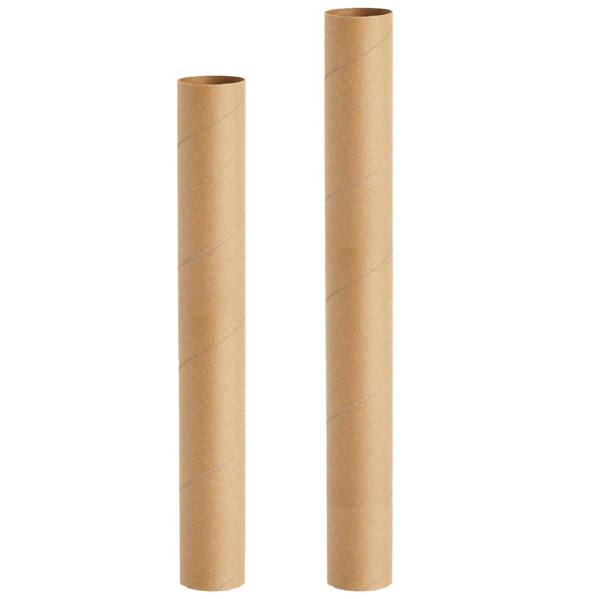 10PCS Kraft Paper Storage Tubes Cardboard Poster Document Shipping