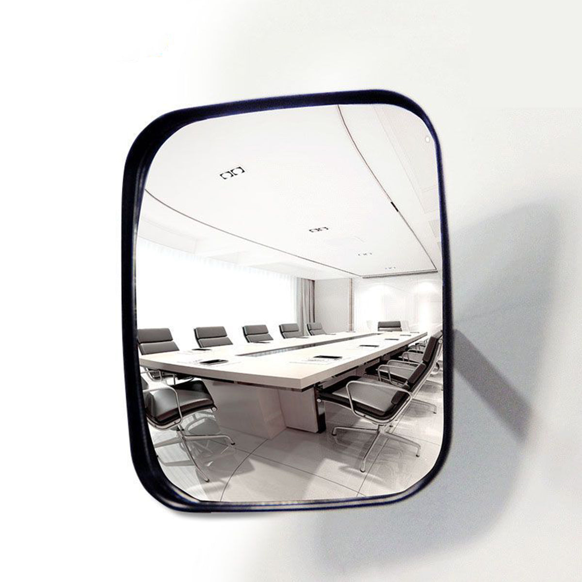 Square Convex Safety Mirror 20*24cm for Warehouse Blind Spot Control