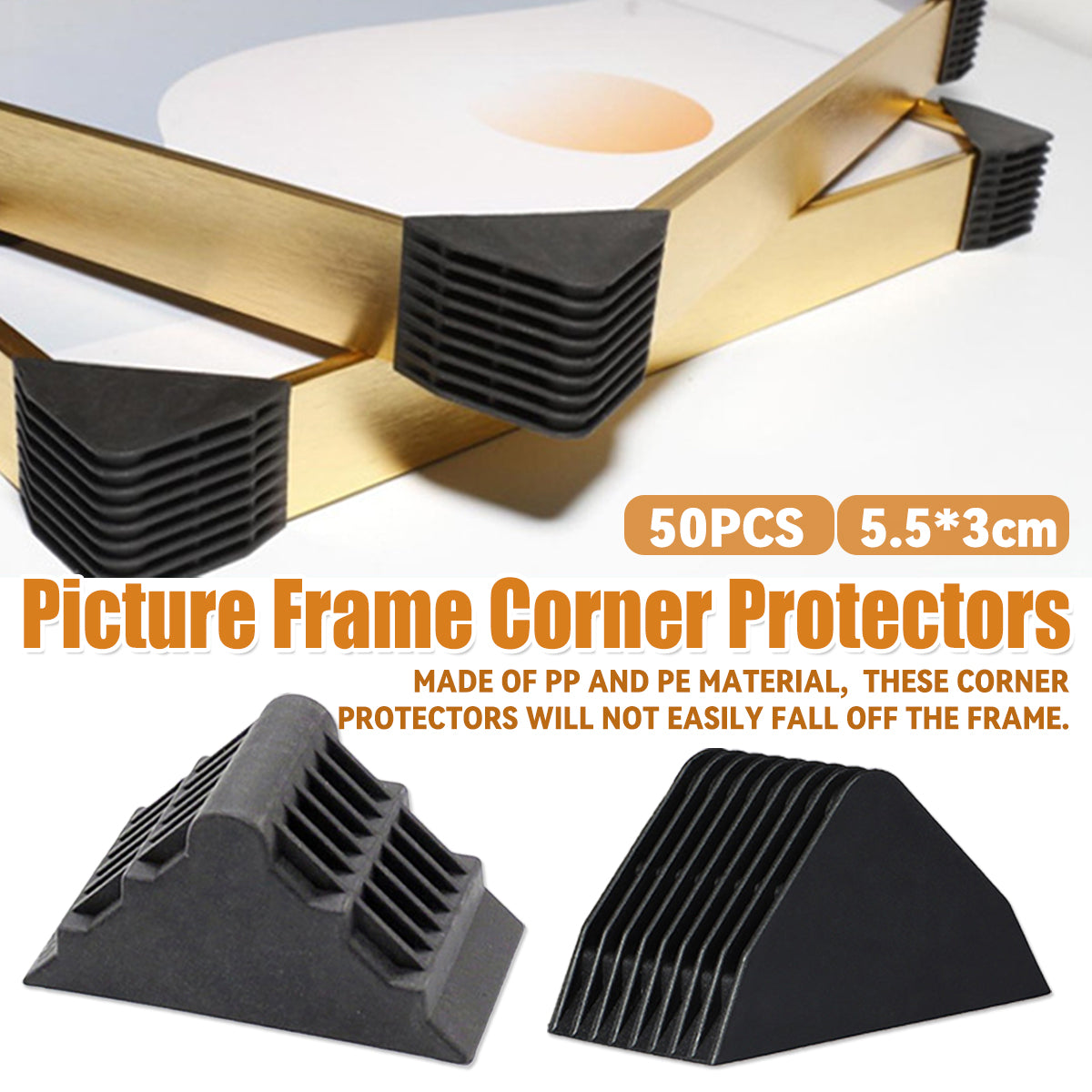 50PCS Picture Frame Corner Protectors Anti-Collision for Warehouse Packing