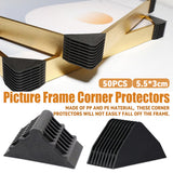 50PCS Picture Frame Corner Protectors Anti-Collision for Warehouse Packing