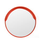 60cm Road Traffic Safety Convex Mirror Wide-Angle Red Frame