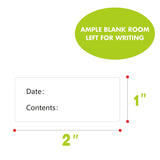 500PCS Writable Adhesive Labels Roll Multi-Purpose Stickers