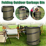 Folding Garden Leaf Bin Portable Outdoor Storage Bucket