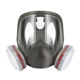 6800 Full Face Respirator Mask with Dual Filters for Painting Sanding