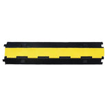 Slotted Rubber Speed Bump with Flip Cover Reflective Modular Design